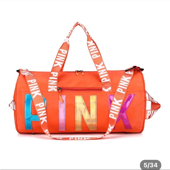 COPY - Vs Pink Duffle Bag Gym-Bag - Picture 2 of 4